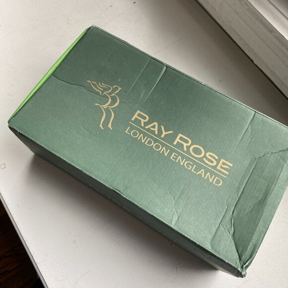 Ray Rose 824-X Tania Xtra Dark Tan Satin Latin Dance Shoes - Picture 11 of 14